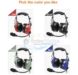 هدست هواپیما -  RayTalk PH100-A - Aircraft Headset