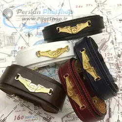 دسبند چرمی با وینگ - طرح 2