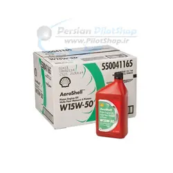 روغن پیستون موتور - Aeroshell W15W50 Multigrade Piston Engine