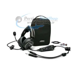 هدست هواپیما BOSE A20 Aviation Headset - Twin Plugs, Straight Cord, Bluetooth