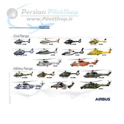 پوستر ایرباس Airbus Helicopters Family Poster