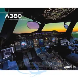 پوستر ایرباس    A380 poster cockpit view