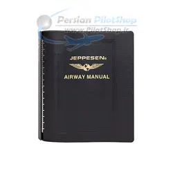 جلد چرمی Airway Manual Leather Binder-2 inch
