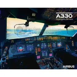 پوستر ایرباس  A330neo poster cockpit view