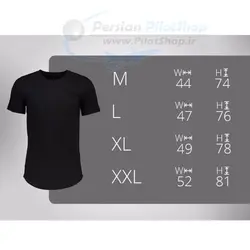 تی شرت یقه گرد خلبانی اسپرت - Round Neck Aviation Sport T-SHIRT طرح 8