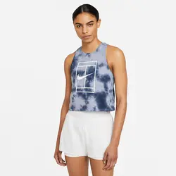 آستین حلقه ای تنیس نایکی NikeCourt Tie-Dye Tennis Tank - پوش اسپورت