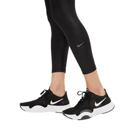 لگ نایکی Nike One Faux-Leather Mid-Rise Cropped Leggings - پوش اسپورت