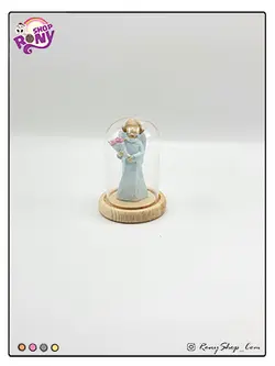 دکوری تراریوم شیشه ای طرح فرشته رنگی کوچک