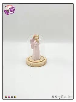 دکوری تراریوم شیشه ای طرح فرشته رنگی کوچک