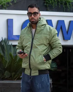 کاپشن خلبانی North Face - پوشاک سجاد کمرون