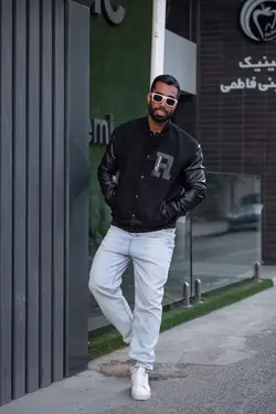 سویشرت بیسبالی مردانه مدل فوتر - پوشاک سجاد کمرون
