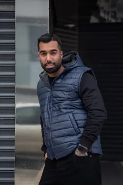 پافر مردانه مدل ساده - پوشاک سجاد کمرون
