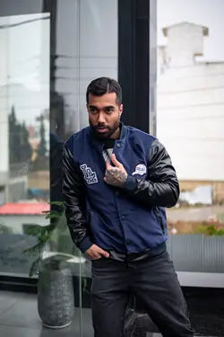 بامبر بیسبالی پسرانه مدل LA - پوشاک سجاد کمرون