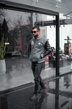 بامبر بیسبالی پسرانه مدل LA - پوشاک سجاد کمرون