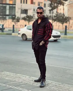 پیراهن پشمی کد 3008 - پوشاک سجاد کمرون