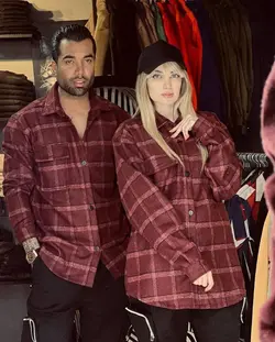 پیراهن پشمی کد 3010 - پوشاک سجاد کمرون