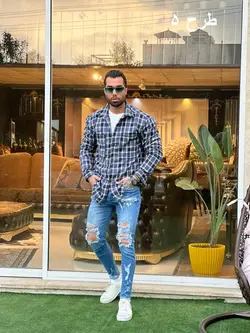 پیراهن پشمی کد 3010 - پوشاک سجاد کمرون