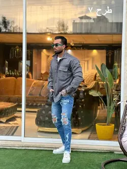 پیراهن پشمی کد 3010 - پوشاک سجاد کمرون