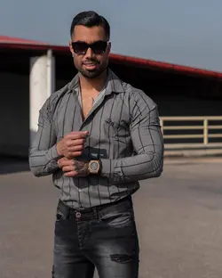 پیراهن کد 3018 - پوشاک سجاد کمرون