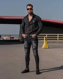 پیراهن کد 3018 - پوشاک سجاد کمرون