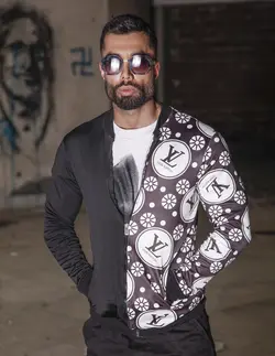 سویشرت زیپ دار 8002 - پوشاک سجاد کمرون