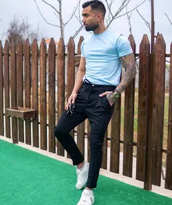 تیشرت مردانه ساده کد 2008 - پوشاک سجاد کمرون