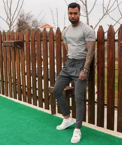 تیشرت مردانه ساده کد 2008 - پوشاک سجاد کمرون