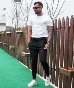 تیشرت مردانه ساده کد 2008 - پوشاک سجاد کمرون