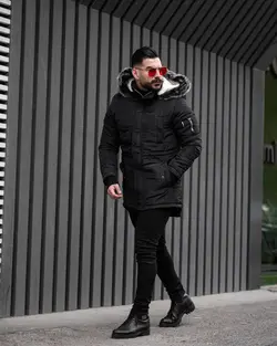 کاپشن برند MQueen کد 7032 - پوشاک سجاد کمرون
