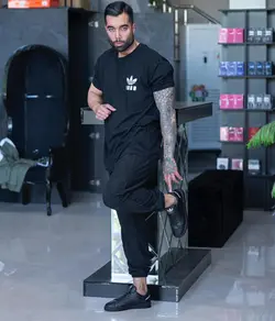 تی شرت ساده و زیبای آدیداس کد 2011 - پوشاک سجاد کمرون