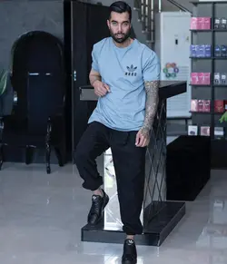 تی شرت ساده و زیبای آدیداس کد 2011 - پوشاک سجاد کمرون