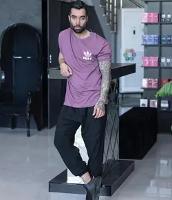 تی شرت ساده و زیبای آدیداس کد 2011 - پوشاک سجاد کمرون