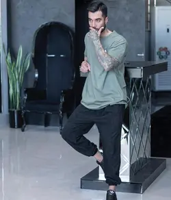 تی شرت ساده و زیبای آدیداس کد 2011 - پوشاک سجاد کمرون