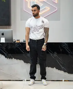 تیشرت LA DODGERS با کد 2027 - پوشاک سجاد کمرون