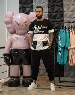 تیشرت مردانه دو رنگ کد 2030 - پوشاک سجاد کمرون