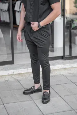 شلوار پیله بند دار کد 1018 - پوشاک سجاد کمرون