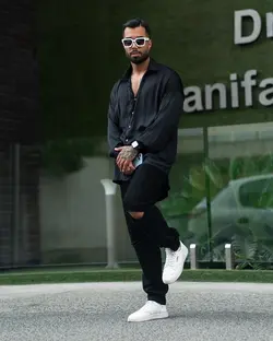 پیراهن لینن ساده کد 3040 - پوشاک سجاد کمرون