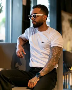 تیشرت نایک ساده کد ۲۰62 - پوشاک سجاد کمرون