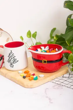 سس خوری سرامیکی کمربند دار قرمز