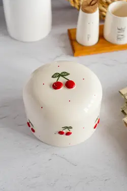 بانکه سرامیک میوه ای طرح 3 (ایراددار)