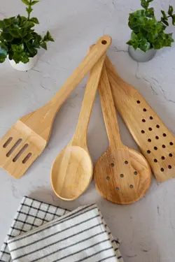 کفگیر چوبی کد 3