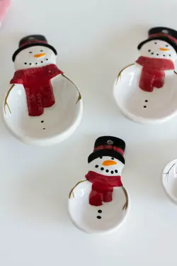 ست پیمانه ی آدم برفی طرح 1