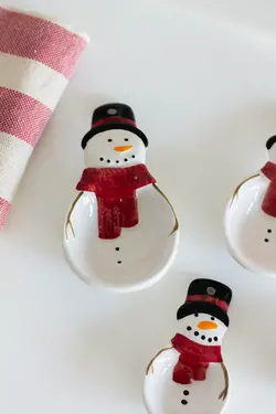 ست پیمانه ی آدم برفی طرح 1