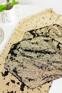 ست رانر و روعسلی پولک دار دورو کد 3