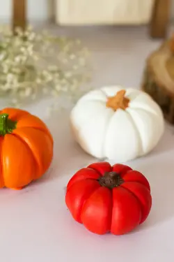 کدو دکوری سایز کوچک نارنجی