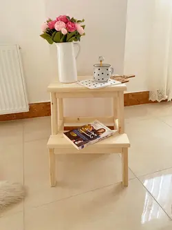 چهارپایه طرح ایکیا رنگ روشن