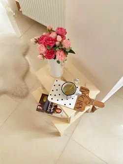 چهارپایه طرح ایکیا رنگ روشن