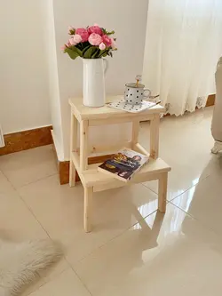 چهارپایه طرح ایکیا رنگ روشن