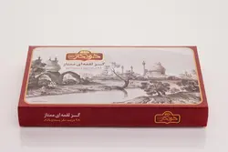 گز  لقمه ای 28% پسته و بادام 500 گرم