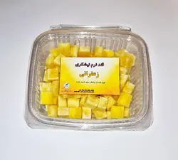 قند نرم نیشکری زعفرانی